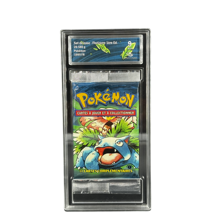 Booster Pokémon Set de Base - Florizarre - 1ère Édition - Français