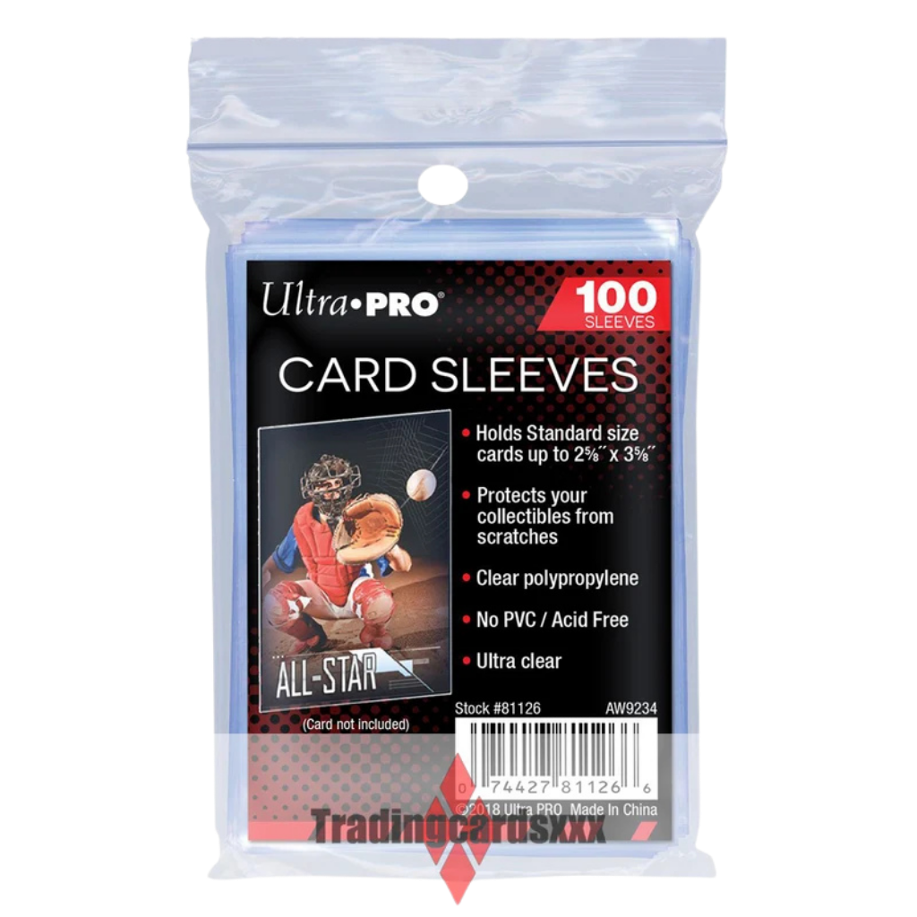Lot de 100 Card Sleeves Ultra PRO transparentes