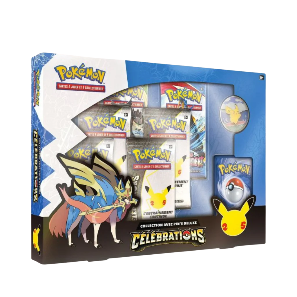 Coffret Zacian – Celebrations 25 ans – Pokémon JCC – Français